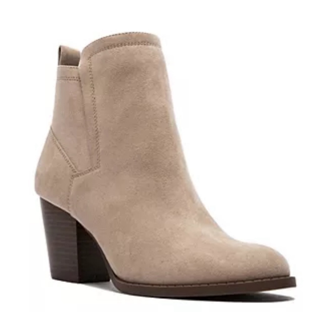 New Tan Booties